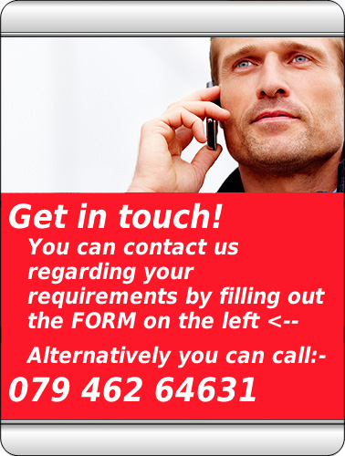 Get in touch, contact